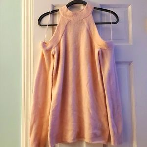 Stunning cold shoulder sweater